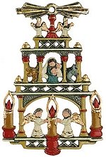 Nativity Pyramid Ornament